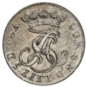 Аверс монеты Липпе, 1/24 талера, 1764
