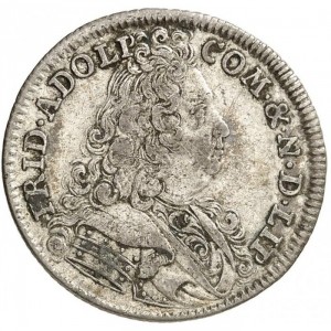 Аверс монеты Липпе, ⅙ талера, 1712-1713
