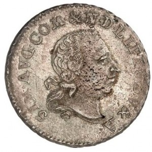 Аверс монеты Липпе, ⅙ талера, 1765-1770