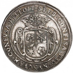 Реверс монеты Липпе, ½ талера, 1658