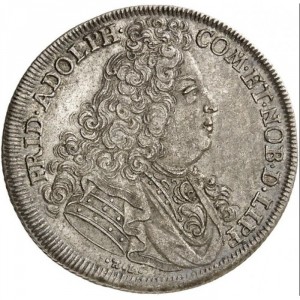 Аверс монеты Липпе, ⅔ талера, 1711-1717