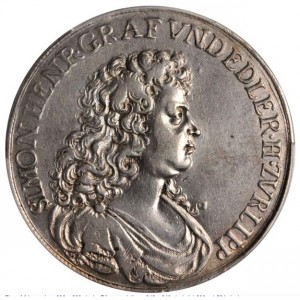 Аверс монеты Липпе, 1 талер, 1685