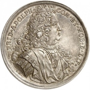 Аверс монеты Липпе, 1 талер, 1712