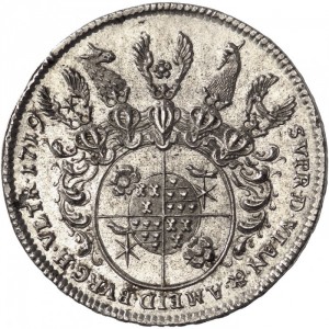 Реверс монеты Липпе, 1 талер, 1719