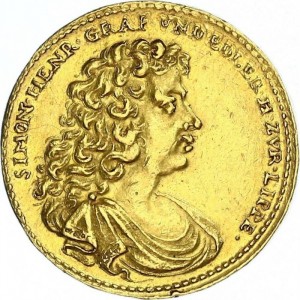 Аверс монеты Липпе, 4 дуката, 1685