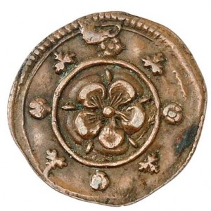 Аверс монеты Липпе, ½ пфеннига, 1724