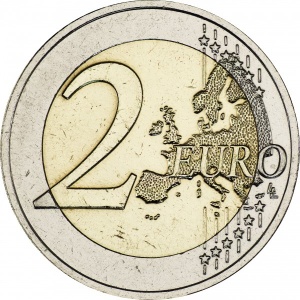Реверс монеты Литва, 2 евро, 2015-2026