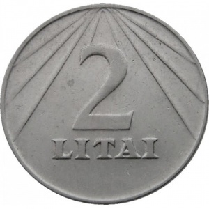 Реверс монеты Литва, 2 лита, 1991