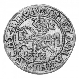 Реверс монеты Литва, ½ гроша, 1533-1569