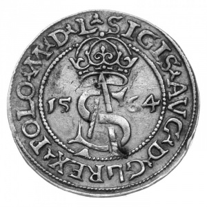 Аверс монеты Литва, 3 гроша, 1562-1564