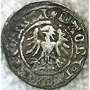 Реверс монеты Литва, ½ гроша, 1492