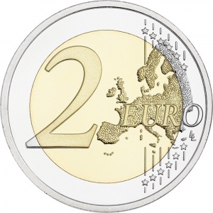 Реверс монеты Литва, 2 евро, 2020, Аукштайтия