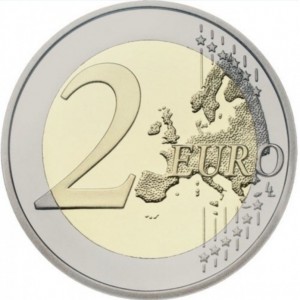 Реверс монеты Литва, 2 евро, 2025, Оборона страны