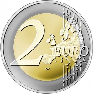 Реверс монеты Литва, 2 евро, 2025, Малая Литва