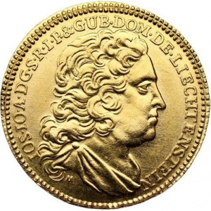 Аверс монеты Лихтенштейн, 1 дукат, 1728-1729