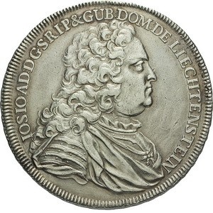 Аверс монеты Лихтенштейн, 1 талер, 1728