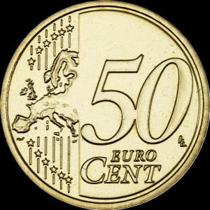 Реверс монеты Люксембург, 50 евроцентов, 2026