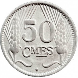 Реверс монеты Люксембург, 50 сантимов, 1930