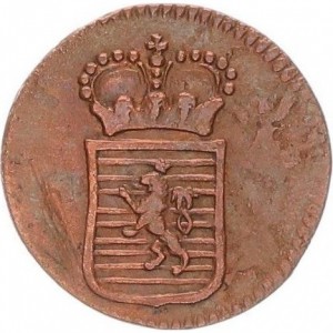 Аверс монеты Люксембург, ⅛ соль, 1775