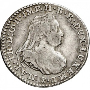 Аверс монеты Люксембург, 12 солей, 1775-1777