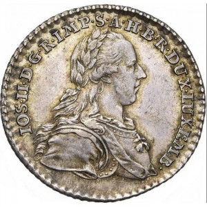 Аверс монеты Люксембург, 12 солей, 1786-1789