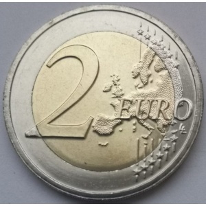 Реверс монеты Люксембург, 2 евро, 2019, 100 лет всеобщему избирательному праву в Люксембурге