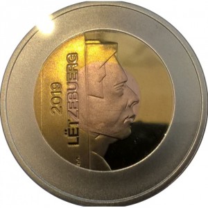 Аверс монеты Люксембург, 2½ евро, 2019, ЮНЕСКО - Люксембург