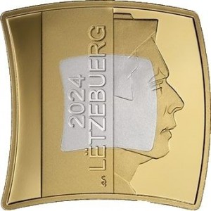 Аверс монеты Люксембург, 2½ евро, 2024, Плотина Эш-сюр-Сюр