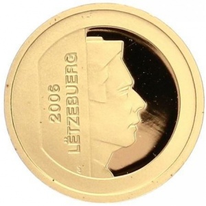 Аверс монеты Люксембург, 10 евро, 2006, История культуры Люксембурга - Кабан из Тительберга