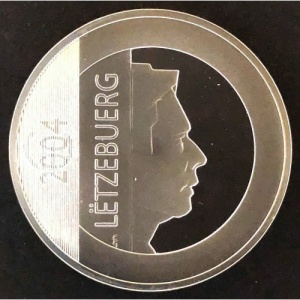 Аверс монеты Люксембург, 25 евро, 2004, Европейский парламент