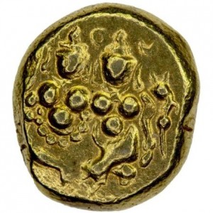 Аверс монеты Майсур, 1 пагода, 1811