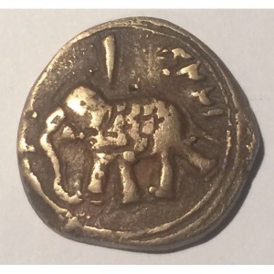 Аверс монеты Майсур, 1 пайс, 1778-1798, Название монетного двора: "Патан"