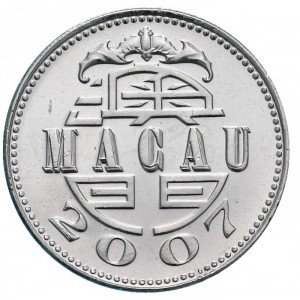 Аверс монеты Макао, 1 патака, 1992-2010