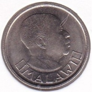 Аверс монеты Малави, 5 тамбал, 1971-1985