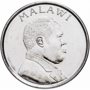 Аверс монеты Малави, 20 тамбал, 1996-2003