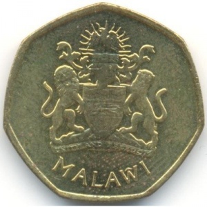 Аверс монеты Малави, 50 тамбал, 2004