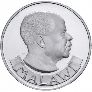 Аверс монеты Малави, 1 шиллинг, 1964-1968
