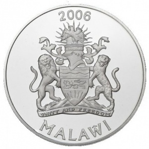 Аверс монеты Малави, 5 квач, 2006, Путешествие по Африке - Килиманджаро