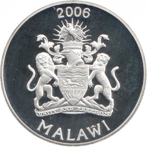 Аверс монеты Малави, 5 квач, 2006, Путешествие по Африке - Сафари