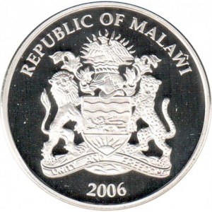 Аверс монеты Малави, 50 квач, 2006, Чемпионат мира по футболу 2006, Германия