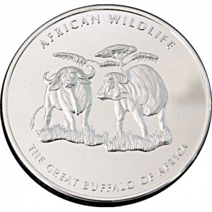 Реверс монеты Малави, 100 квач, 2010, Африканская дикая природа - Африканский буйвол