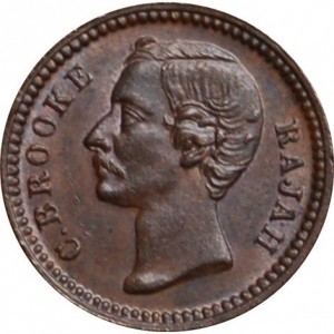 Аверс монеты Малайзия, ¼ цента, 1870-1896