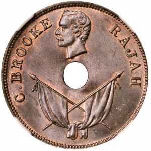 Аверс монеты Малайзия, 1 цент, 1892-1897