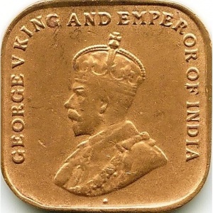 Аверс монеты Малайзия, 1 цент, 1919-1926