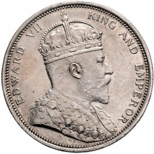 Аверс монеты Малайзия, 1 доллар, 1903-1904