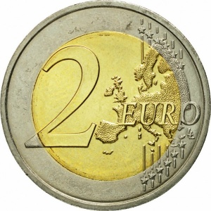 Реверс монеты Мальта, 2 евро, 2008-2026