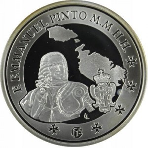 Реверс монеты Мальта, 10 евро, 2013, Мануэл Пинту