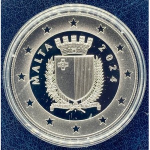 Аверс монеты Мальта, 10 евро, 2024, 450 лет Сакра Инфермерия