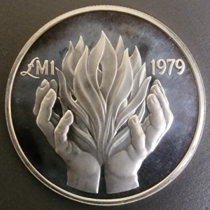 Реверс монеты Мальта, 1 лира, 1979, Вывод британских войск