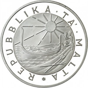 Аверс монеты Мальта, 5 лир, 1981, ЮНИСЕФ